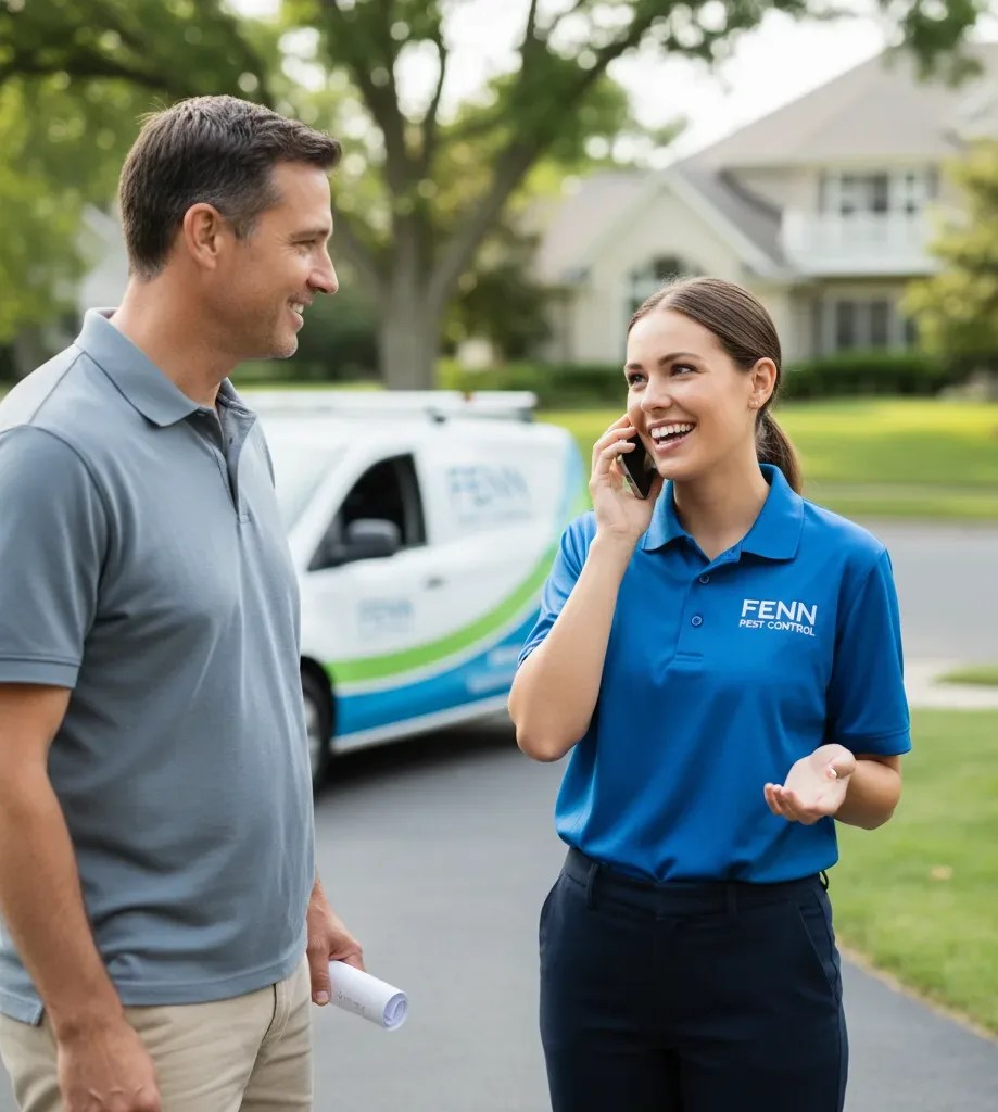 Fenn Pest Control customer support in Dayton